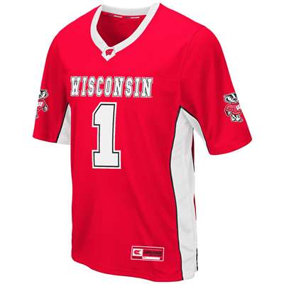 Wisconsin Badgers Colosseum Max Power Football Jersey