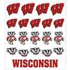 Wisconsin Badgers Multi-Purpose Vinyl Sticker Sheet