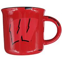 Wisconsin Badgers Vintage Ceramic Mug