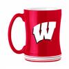 Wisconsin Badgers 14oz Relief Coffee Mug