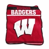 Wisconsin Badgers Gameday Raschel Throw Blanket