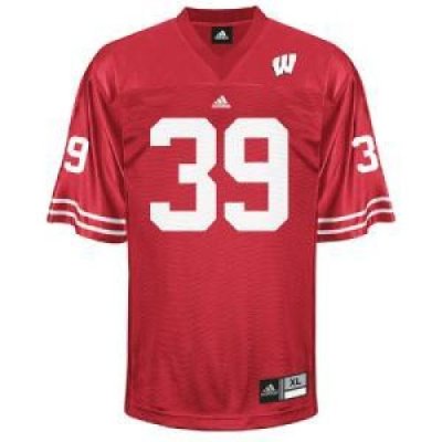 Wisconsin 2008-09 Adidas Replica Fb Jersey