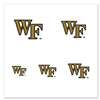 Wake Forest Demon Deacons Fingernail Tattoos - 4 Pack