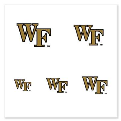 Wake Forest Demon Deacons Fingernail Tattoos - 4 Pack