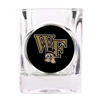 Wake Forest Demon Deacons Shot Glass - Metal Logo