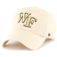 Wake Forest Demon Deacons 47 Brand Clean Up Adjustable Hat - Natural