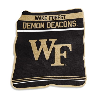 Wake Forest Demon Deacons Gameday Raschel Throw Bl