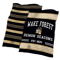 Wake Forest Demon Deacons Colorblock Plush Blanket