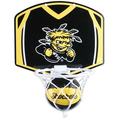 Wichita State Shockers Mini Basketball And Hoop Set