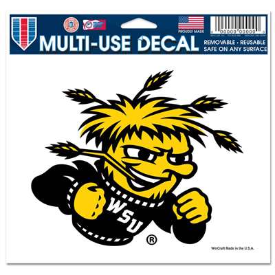 Wichita State Shockers Ultra Decal 5" x 6"