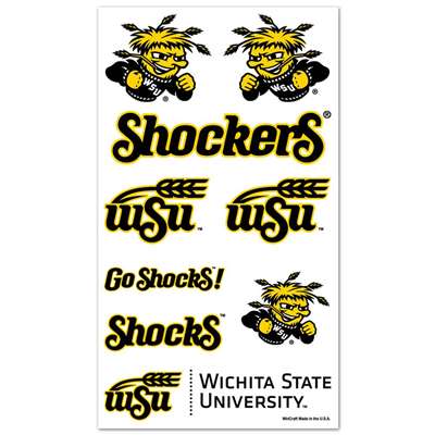 Wichita State Shockers Temporary Tattoos