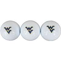 West Virginia Mountaineers Golf Balls - 3 Pack