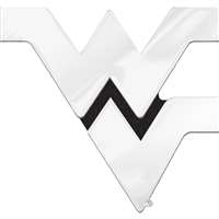 West Virginia Mountaineers Chrome Auto Emblem