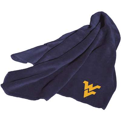 West Virginia Mountaineers Fleece Throw Blanket