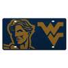 West Virginia Mountaineers Full Color Mega Inlay License Plate