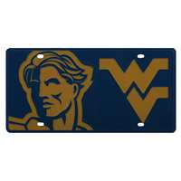 West Virginia Mountaineers Full Color Mega Inlay License Plate