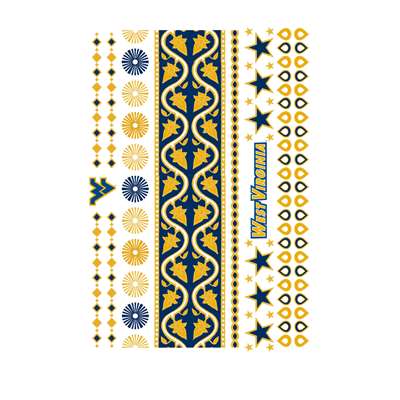 West Virginia Mountaineers Jewelry Flash Tattoos