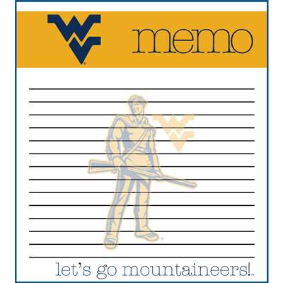 This 2 pack of memo pads features a team logo with a team color header that says Memo on each page. The body of the pad has lines and has a team logo in the background. Each pad contains 50 pages. (2 pack of 50each). Measures 4.5 inches wide by 5 inches t