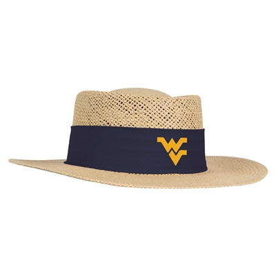 West Virginia Mountaineers Ahead Gambler Straw Hat