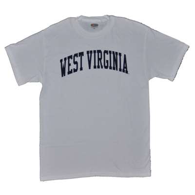 West Virginia T-shirt - White With Arch Print