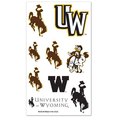 Wyoming Cowboys Temporary Tattoos