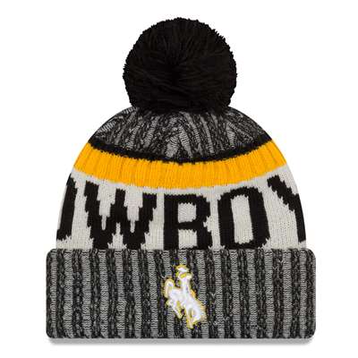 Wyoming Cowboys Bundle Up Knit Hat - Black