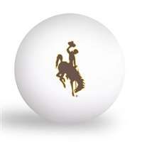 Wyoming Cowboys Ping Pong Balls - 6 Pack