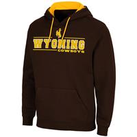 Wyoming Cowboys Colosseum Brennan Hoodie - Brown