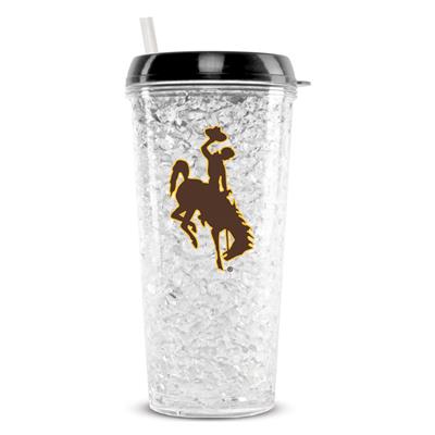 Wyoming Cowboys Freezer Tumbler - 16 oz