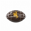 Wyoming Cowboys Glossy Field Mini Football