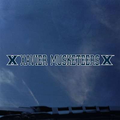 Xavier Musketeers Automotive Transfer Decal Strip