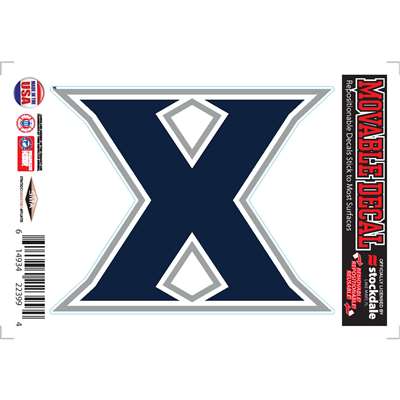 Xavier Musketeers Repositionable Vinyl Decal